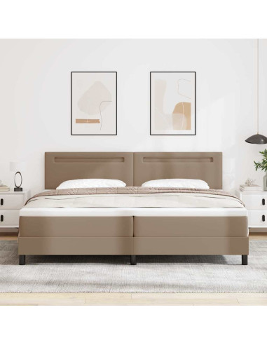 Struttura letto con materasso Cappuccino 200 x 200 cm