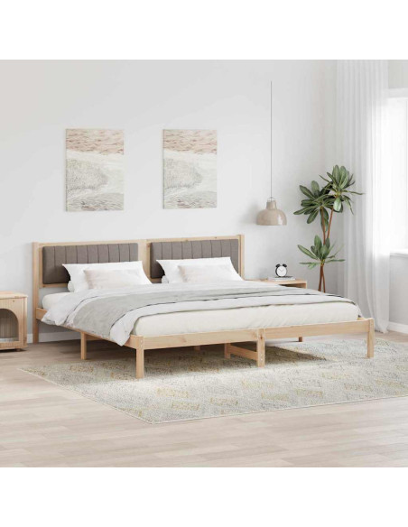 Struttura del letto Talpa 200 x 200 cm Pino massello
