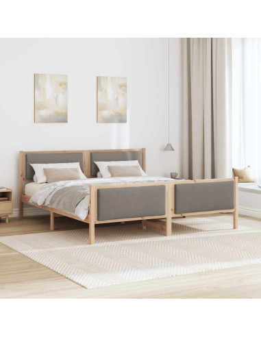 Struttura del letto con testiera Talpa 200 x 200 cm Tessuto