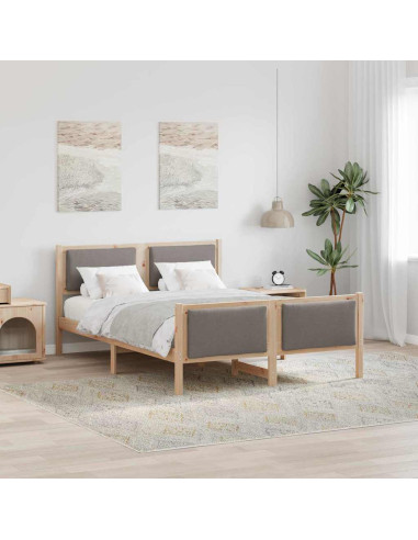 Struttura del letto con testiera Talpa 160 x 200 cm Tessuto