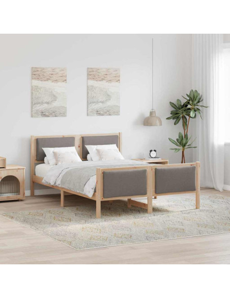 Struttura del letto con testiera Talpa 160 x 200 cm Tessuto