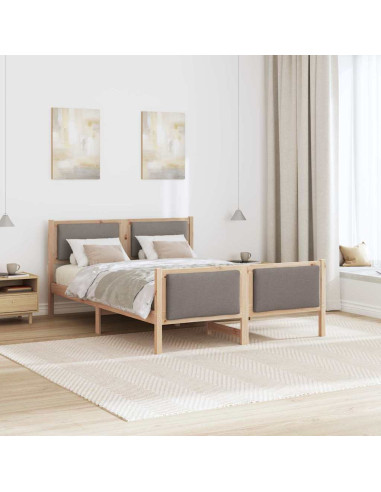 Struttura del letto con testiera Talpa 150 x 200 cm Tessuto