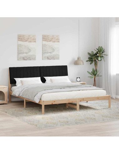 Struttura del letto Marrone 180 x 200 cm Pino massello