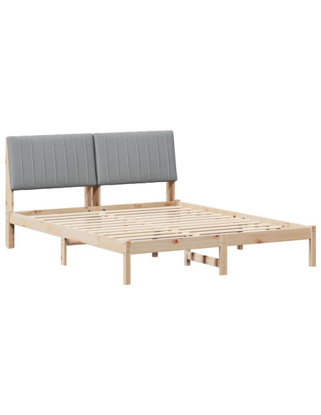 Struttura del letto Marrone 160 x 200 cm Pino massello