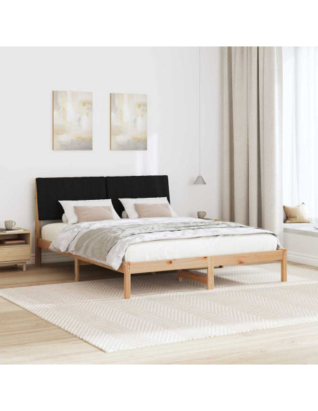Struttura del letto Marrone 150 x 200 cm Pino massello