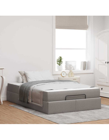Struttura del letto con materasso Talpa 120 x 200 cm Tessuto