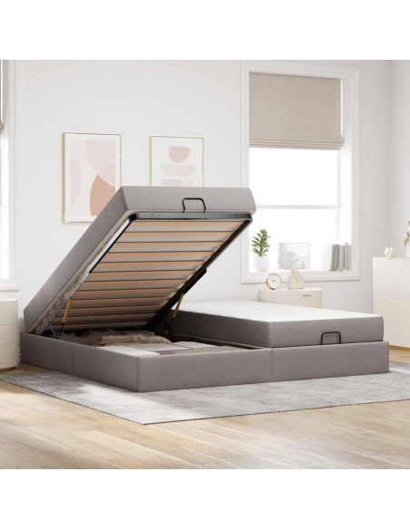 Struttura del letto Talpa 200 x 200 cm Tessuto