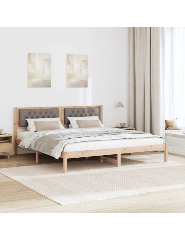 Struttura del letto con testiera Talpa 160 x 200 cm Tessuto