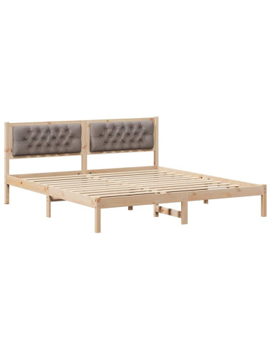 Struttura del letto con testiera Talpa 160 x 200 cm Tessuto