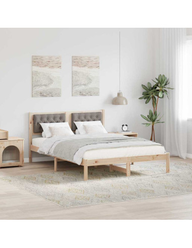 Struttura del letto con testiera Talpa 150 x 200 cm Tessuto