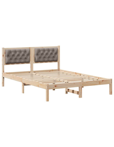 Struttura del letto con testiera Talpa 140 x 200 cm Tessuto