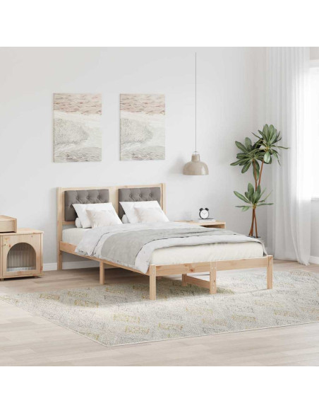 Struttura del letto con testiera Talpa 135 x 190 cm Tessuto