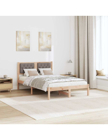 Struttura del letto con testiera Talpa 135 x 190 cm Tessuto