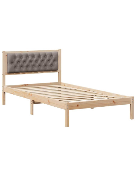 Struttura del letto con testiera Talpa 100 x 200 cm Tessuto