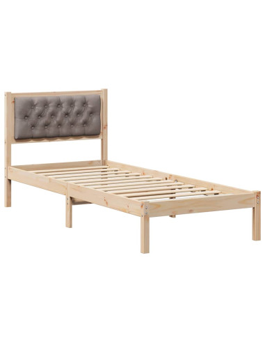 Struttura del letto con testiera Talpa 90 x 190 cm Tessuto