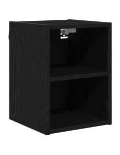 Armadio pensile Riga Rovere Nero 30 x 29,5 x 40 cm