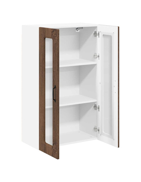 Pensile cucina con lo scaffale Rovere Marrone 60 x 31 x 100 cm