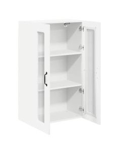 Pensile cucina Bianco Lucido 60 x 31 x 100 cm Legno multistrato