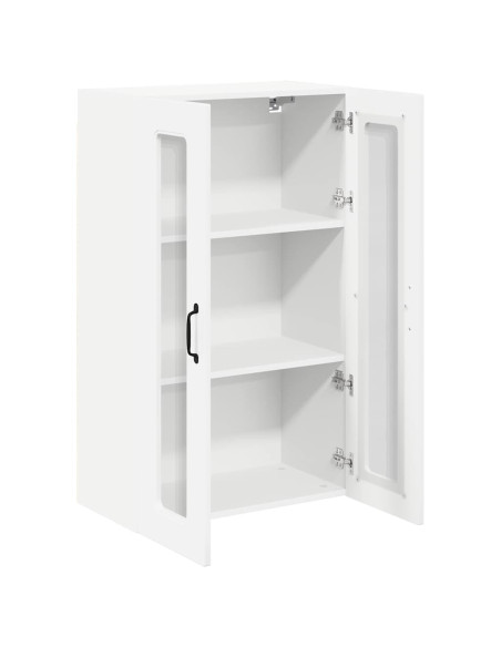 Pensile cucina Bianco Lucido 60 x 31 x 100 cm Legno multistrato