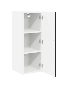 Pensile cucina Nero 30 x 31 x 80 cm Legno multistrato