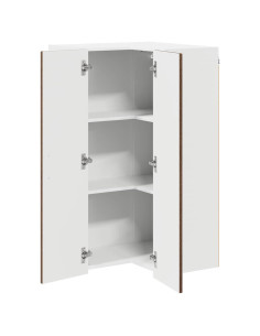 Pensile cucina con lo scaffale Rovere Marrone 57 x 57 x 100 cm