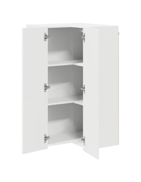 Pensile cucina Bianco 57 x 57 x 100 cm Legno multistrato