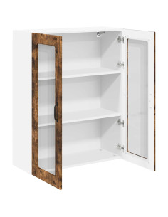 Pensile cucina Rovere fumé 80 x 31 x 100 cm Legno multistrato