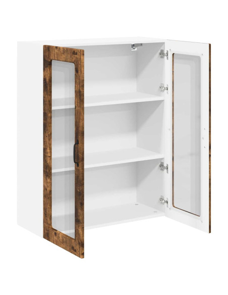 Pensile cucina Rovere fumé 80 x 31 x 100 cm Legno multistrato