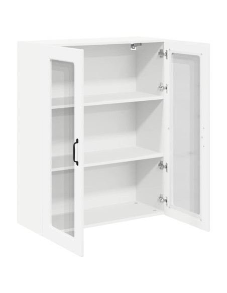 Pensile cucina Bianco Lucido 80 x 31 x 100 cm Legno multistrato