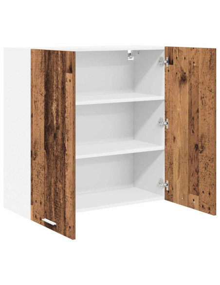 Armadio pensile con porta Riga Legno vecchio 80 x 31 x 80 cm