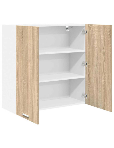 Armadio pensile con porta Riga Rovere Sonoma 80 x 31 x 80 cm