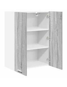 Armadio pensile con porta Riga Grigio Sonoma 60 x 31 x 80 cm