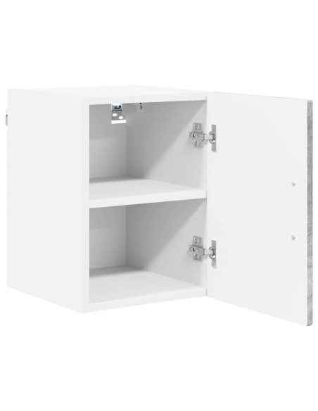 Pensile cucina 2 pcs Grigio cemento 30 x 31 x 40 cm