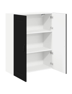 Pensile cucina Nero 80 x 31 x 100 cm Legno multistrato