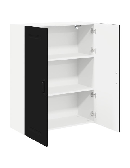 Pensile cucina Nero 80 x 31 x 100 cm Legno multistrato