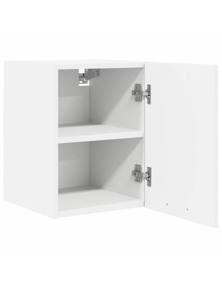 Armadio pensile con porta Riga 2 pcs Bianco 30 x 31 x 40 cm