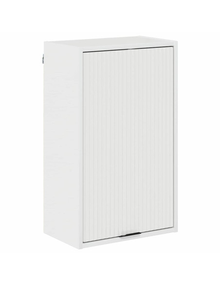 Set di mobili per il bagno con cassetto con porta Bianco Lucido