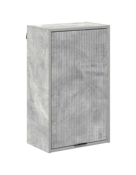 Set di mobili per il bagno con cassetto Grigio cemento