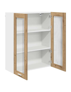 Armadio pensile Riga Rovere artigianale 80 x 31 x 100 cm