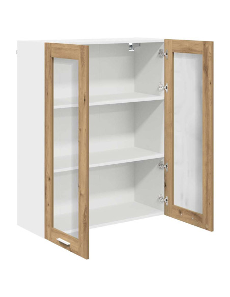 Armadio pensile Riga Rovere artigianale 80 x 31 x 100 cm