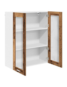 Armadio pensile con porta Riga Legno vecchio 80 x 31 x 100 cm