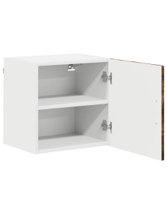 Pensile cucina con porta 2 pcs Rovere fumé 40 x 31 x 40 cm