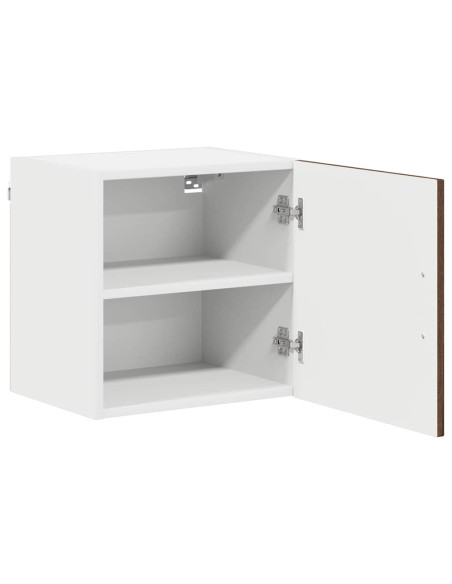 Pensile cucina con porta 2 pcs Rovere Marrone 40 x 31 x 40 cm