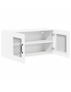 Pensile cucina Bianco Lucido 80 x 31 x 40 cm Legno multistrato