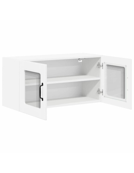 Pensile cucina Bianco Lucido 80 x 31 x 40 cm Legno multistrato