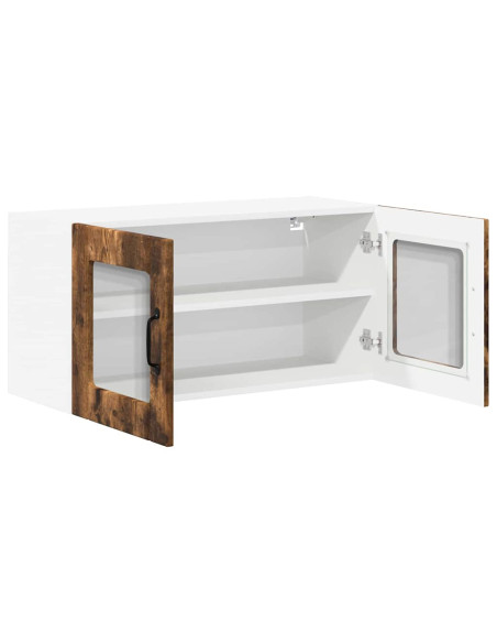 Pensile cucina Rovere fumé 80 x 31 x 40 cm Legno multistrato