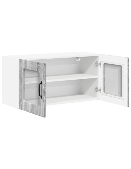 Pensile cucina Grigio Sonoma 80 x 31 x 40 cm Legno multistrato