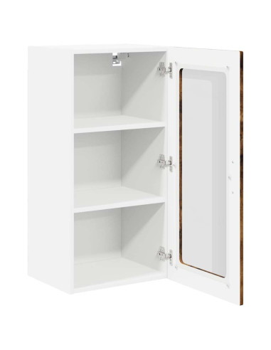 Pensile cucina Rovere fumé 40 x 31 x 80 cm Legno multistrato