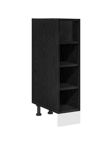 Base per Cucina Riga Rovere nero 20 x 44,5 x 81,5 cm