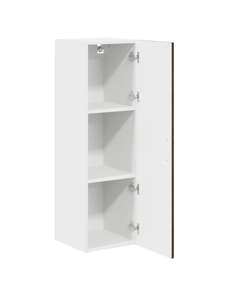 Pensile cucina con lo scaffale Rovere Marrone 30 x 31 x 100 cm